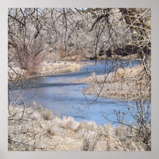 Poster Bend fluvial (Devant)