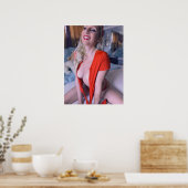 Poster Bendy Barbie Red Boo Bees (Cuisine)