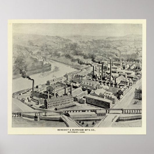 Poster Benedict & Burnham Mfg Co (Devant)