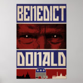 poster "Benedict Donald" (Voorkant)