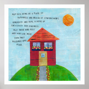 Poster Bénédiction à la maison