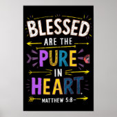 Poster Bénédiction cardiaque pure (Devant)