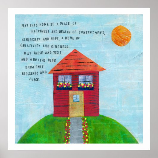 Poster Bénédiction de la maison (Devant)