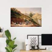 Poster Bénédiction de la mine Enrequita (0106A) (Bureau à domicile)