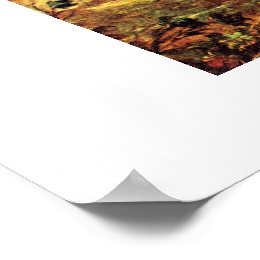 Poster Bénédiction De Saint Nicolas Par Francesco Guardi (Coin)