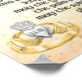 Poster Bénédiction des Mariages irlandais (Coin)