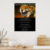 Poster Bénédiction du Mariage Apache (Cuisine)