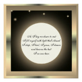 Poster Bénédiction du sommeil (Devant)