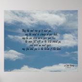 Poster Bénédiction irlandaise (Devant)