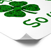 Poster Bénédiction irlandaise kaléidoscopique 4 (Coin)