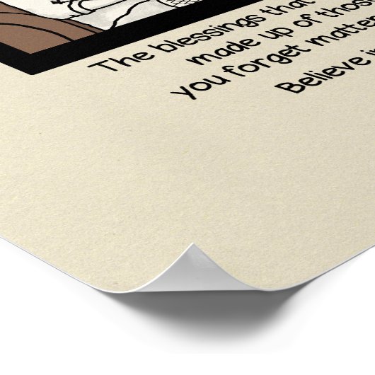 Poster Bénédictions autour de vous (Coin)