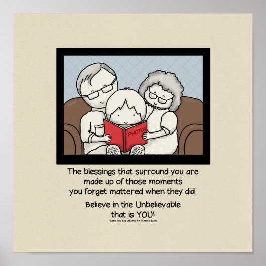 Poster Bénédictions autour de vous (Devant)