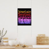 Poster Bénévole Extraordinaire (Cuisine)