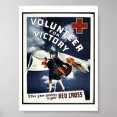 Poster Bénévole pour la victoire (Devant)