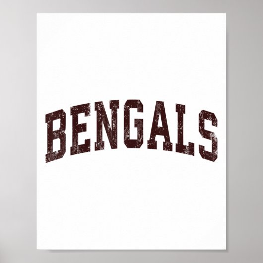 Poster Bengale (Devant)