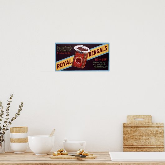 Poster Bengale royal (Cuisine)