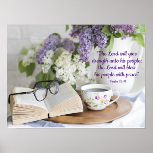 Poster Béni de paix