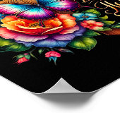 Poster Béni Par Dieu Aimé Par Jésus Pâques (Coin)