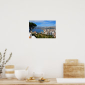 Poster Benidorm Skyline Cityscape Costa Blanca Espagne (Cuisine)