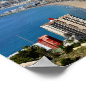 Poster Benidorm Skyline Cityscape Costa Blanca Espagne (Coin)