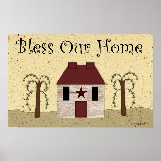 Poster Bénie soit notre maison (Devant)