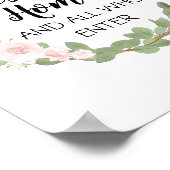 Poster Bénir notre maison (Coin)