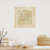 Poster Bénis le Seigneur, ô mon âme (Cuisine)