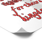 Poster Bénis Sont Ceux Qui Sont Persécutés (Coin)