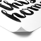 Poster Bénissez-vous cette maison (Coin)