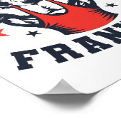 Poster Benjamin Benchamin Franklin Bench Press Bodybuildi (Coin)