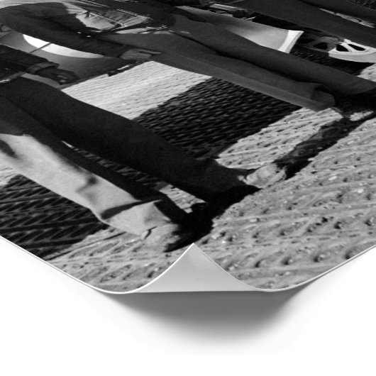 Poster Benjamin Davis et d'autres aviateurs de Tuskegee (Coin)