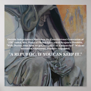 Poster BENJAMIN FRANKLIN