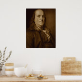 Poster Benjamin Franklin (Cuisine)