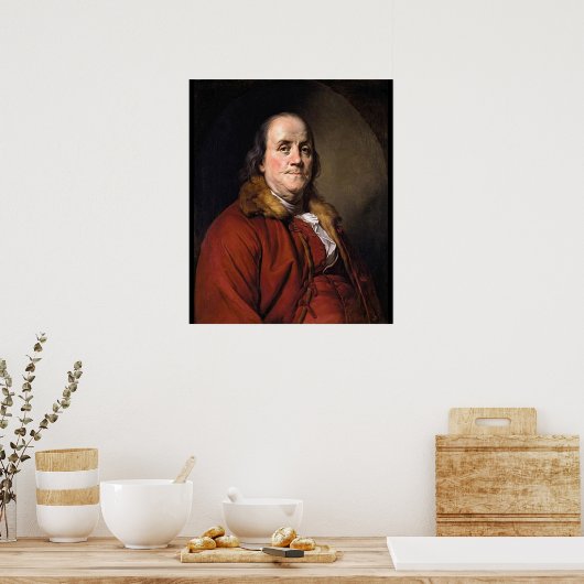 Poster Benjamin Franklin (Cuisine)