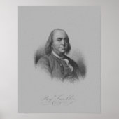 Poster Benjamin Franklin (Devant)