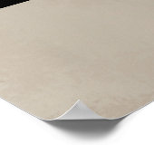 Poster Benjamin Franklin Citation sur le vin (Coin)