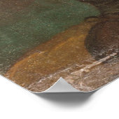 Poster Benjamin Franklin Dessin d'électricité du ciel (Coin)