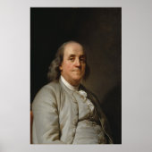 Poster BENJAMIN FRANKLIN par Joseph Siffred Duplessis (Devant)