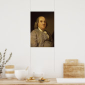 Poster Benjamin Franklin par Joseph Siffred Duplessis (Cuisine)