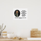 Poster Benjamin Franklin se compose des livres plus sages (Cuisine)