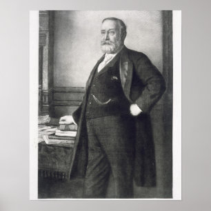 Poster Benjamin Harrison (1833-1901), 23ème président de