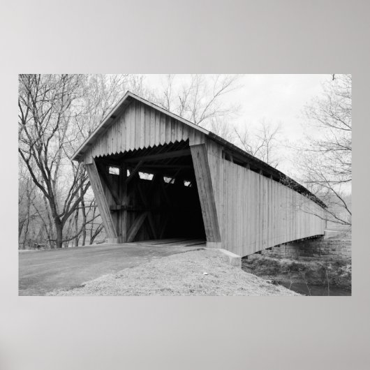 Poster Bennett's Mill Bridge (Devant)
