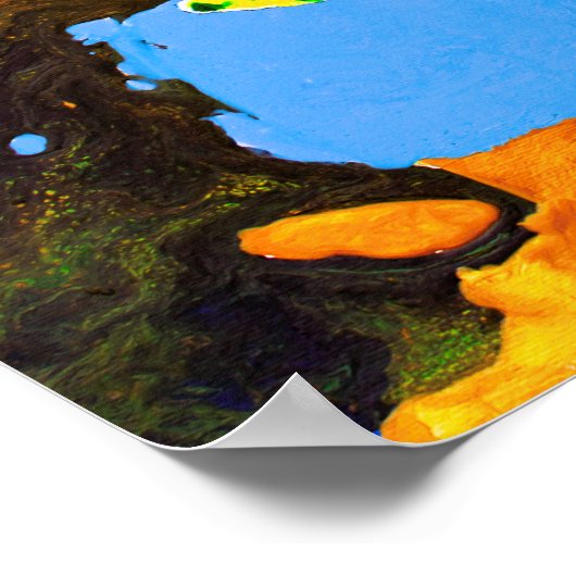 Poster Benny La Tortue (Coin)