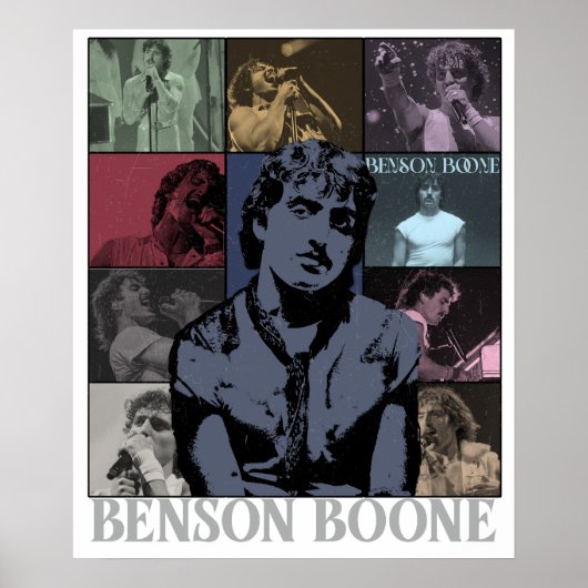 Poster Benson Boone Vintage Tou (Devant)