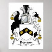 Poster Benson Famille Crest (Devant)