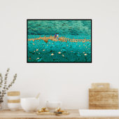 Poster Benten Pond à Shiba Kawase Hasui paysage japonais (Cuisine)