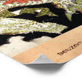 Poster Benzaiten (Déesse de la Beauté) assis sur un Drago (Coin)