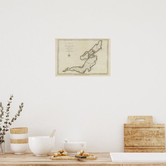 Poster Bequia or Becouya (Cuisine)