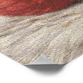 Poster Berceau de chat, un chat jouant avec une pelote de (Coin)