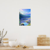 Poster Berceuse de River (Cuisine)